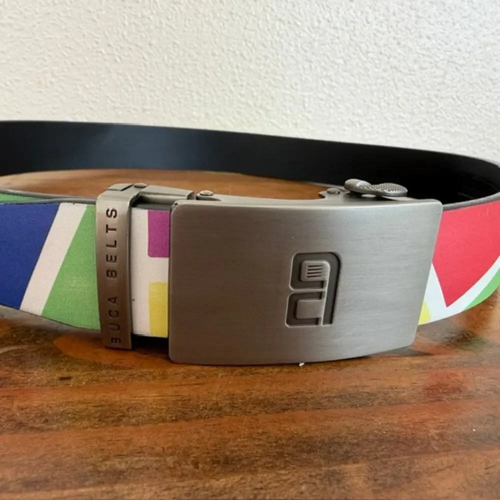 Buca Belt Golf Ratchet Belt Adjustable Multi-colored 39.5